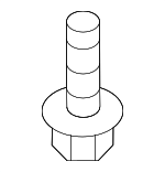 9011906748 - Body: Lock Assembly Bolt for Scion: iM, xB | Toyota: Corolla iM, Crown Signia, Land Cruiser, Prius C, Yaris Image