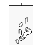 4H0122101C - Cooling System: Upper Hose for Audi: A8 Quattro Image