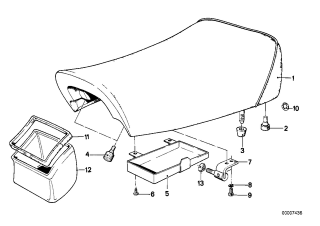 52531242706 - : Nut for BMW-Motorrad Image