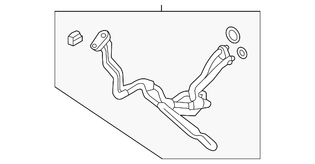 Front AC Line - Nissan (92450-3JV0B)