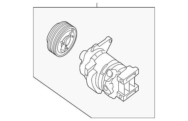 92600-9NB0D - Compressor Assembly 2015-2020 Nissan Pathfinder