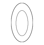 92474N823A - HVAC: Suction Hose O-Ring for Nissan: 370Z, Altima, Armada, Cube, Frontier, GT-R, Juke, Kicks, LEAF, Maxima, Murano, NV1500, NV200, NV2500, NV3500, Pathfinder, Qashqai, Quest, Rogue, Rogue Select, Rogue Sport, Sentra, TITAN, TITAN XD, Versa, Versa Note, Xterra Image