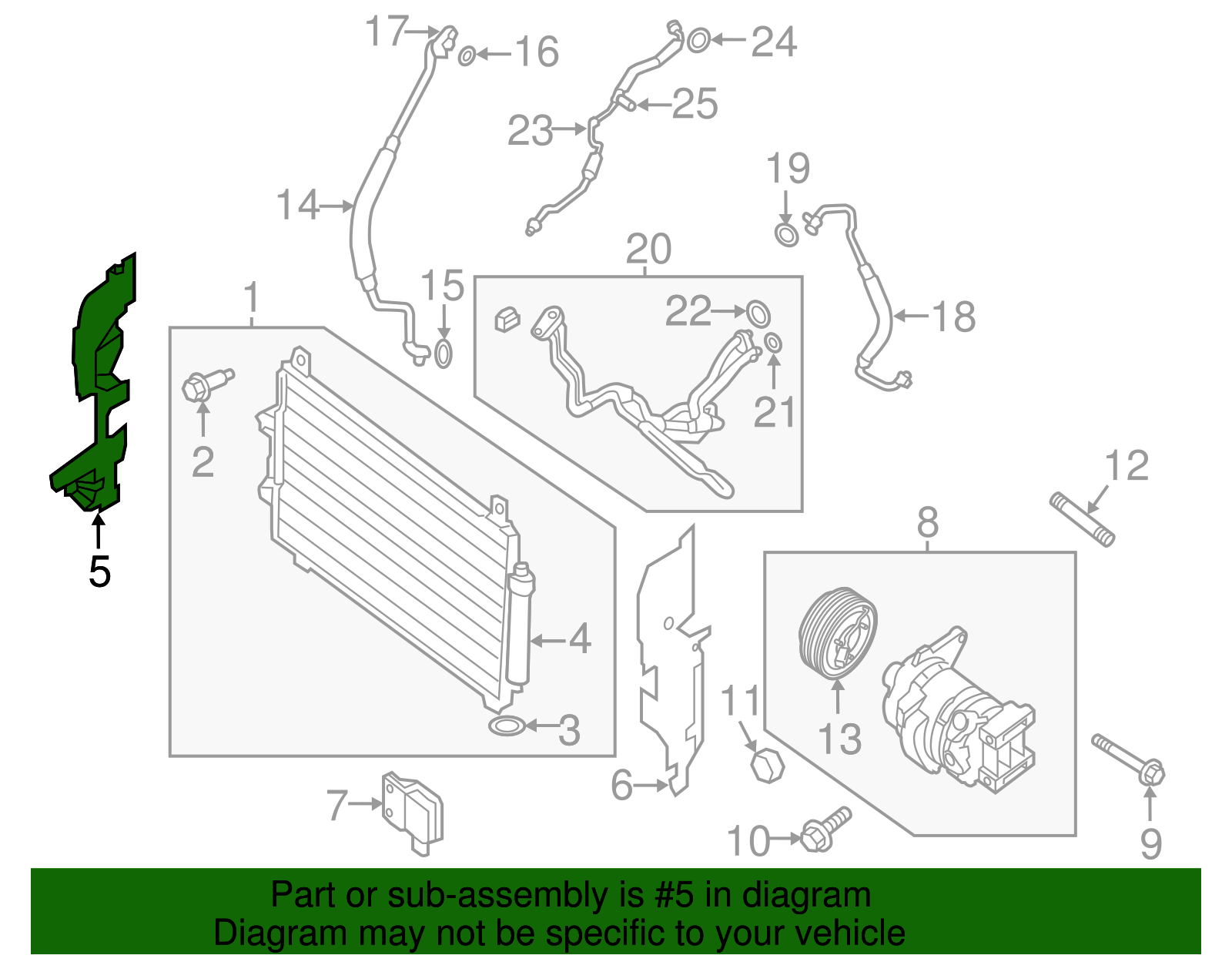 Side Seal - Nissan (92184-3KA0A)