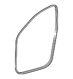 67896F6012 - Body: Front Weather-strip for Lexus: NX250, NX350, NX350h, NX450h+ Image