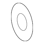 9095001620 - Body: Door Shell Hole Plug for Lexus: NX250, NX350, NX350h, NX450h+ Image