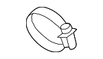 42038AA300 - Air &amp; Fuel Delivery: Fuel Filler Hose Clamp for Subaru Image