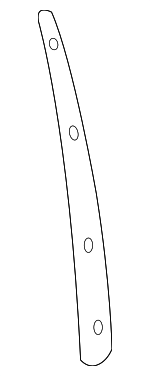 63563FE030 - Body: Body B-Pillar Molding for Subaru Image