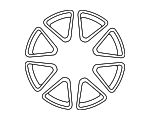 4261147030 - : Wheel, Alloy for Toyota Image