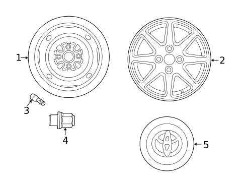 Wheels for 2001 Toyota Prius #0
