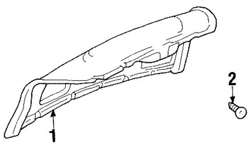 Interior Trim - Trunk for 2002 Oldsmobile Aurora #0