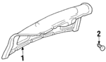 25726939 - Body: Trunk Trim Panel for Oldsmobile: Aurora Image
