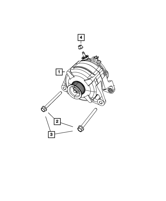 R4801769AB - Electrical: Engine Generator, Remanufactured for Mopar Image image