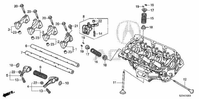 Valve - Rocker Arm (FR.) for 2015 Acura TLX #0