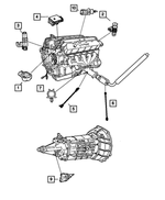5033307AA - Electrical: Crankshaft Position Sensor for Mopar Image
