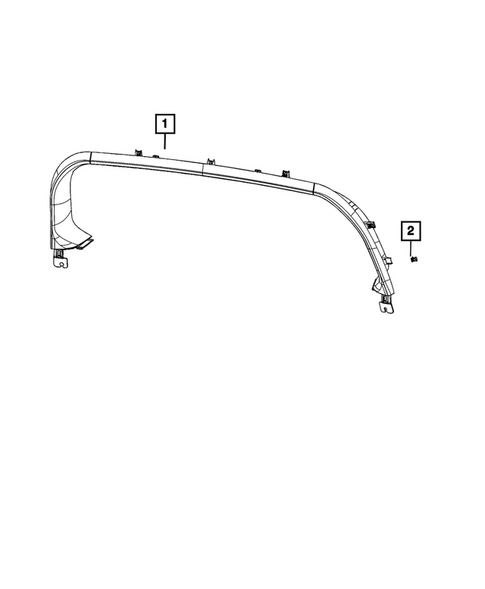 Liftgate Panel and Scuff Plate for 2025 Dodge Durango #2
