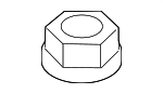 3537772 - Engine: Motor Mount Nut for GM Image
