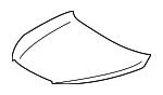 533010E110 - Body: Hood for Toyota: Highlander Image