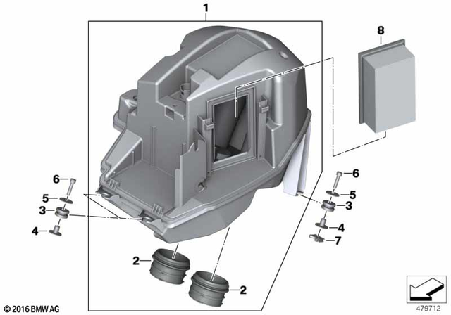 13717707852 - : Bump Stop for BMW-Motorrad Image
