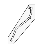 6J115610L - Engine: Tube for Audi: A3, A3 Quattro, A4, A4 Quattro, A5, A5 Quattro, A6, A6 Quattro, allroad, Q3, Q3 Quattro, Q5, TT, TT Quattro Image