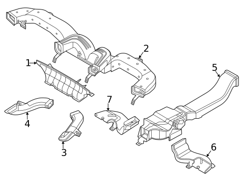 Ducts for 2022 Kia Niro #1