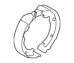 SU00304546 - Brakes: 2013-2024 Toyota - Park Brake Shoes for Scion: FR-S | Toyota: 86, GR86 Image