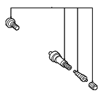 Tire Pressure Monitoring System (TPMS) Sensor Valve Assembly