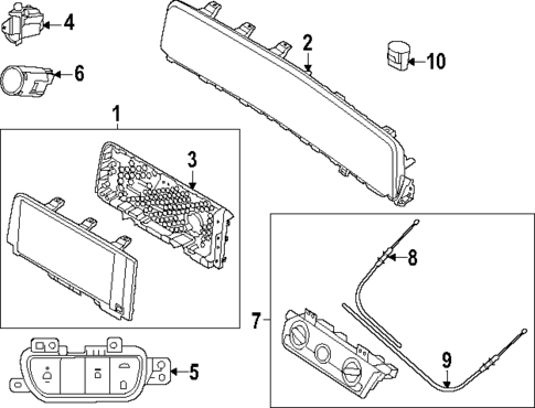 Instruments & Gauges for 2025 Kia Seltos #0