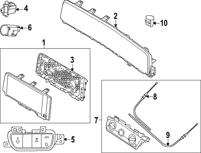 93700Q5AB0CDD - : Instrument Light Rheostat for Kia Image