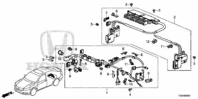 IPU Harness (2) for 2017 Honda Accord #0