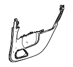 24773037038T92 - Body: Door Trim Panel for Mercedes-Benz Image