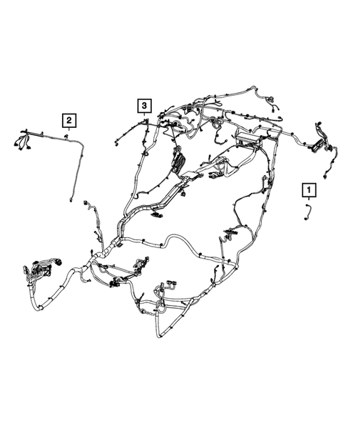 Wiring, Body and Accessories for 2023 Dodge Charger #4