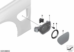 51177368306 - Bodywork: Cover Housing Charging Socket for BMW Image