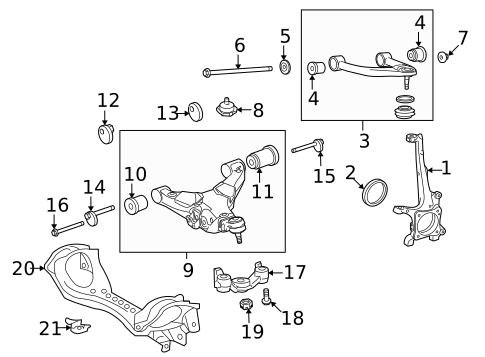 Suspension Components for 2017 Toyota Land Cruiser #0