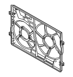 3Q0121205B - Cooling System: Shroud Assembly for Audi Image