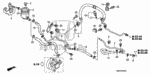 53728SDBA01 - Chassis: CLIP, RETURN PIPE for Honda Image