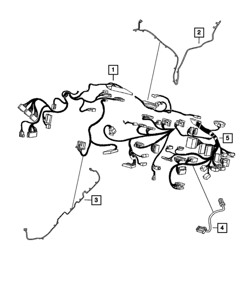 Wiring-Instrument Panel for 2013 Chrysler 300 #0