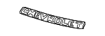 12342709 - Body: Decal for Cadillac: Escalade, Escalade EXT | Chevrolet: C1500, C2500, C3500, K1500 Pickup, K2500 Pickup, K3500 Pickup | GMC: C1500 Pickup, C2500 Pickup, C3500 Pickup, K1500 Pickup, K2500 Pickup, K3500 Pickup Image