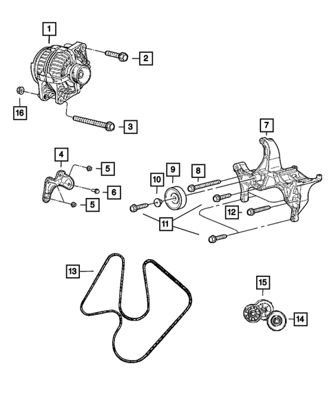 Alternators for 2007 Dodge Durango #1