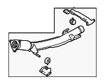 LR188237 - : Exhaust Pipe for Land-Rover Image