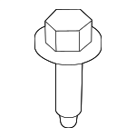 RYG500440 - Exhaust: Front Support Bolt for Land Rover: LR2, Range Rover, Range Rover Evoque Image