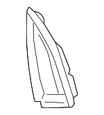 10365507 - Body: Mount Bracket for Chevrolet: Malibu | Pontiac: G6 | Saturn: Aura Image