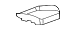 15939370 - Body: Seat Cushion Pad for Pontiac: G6 Image