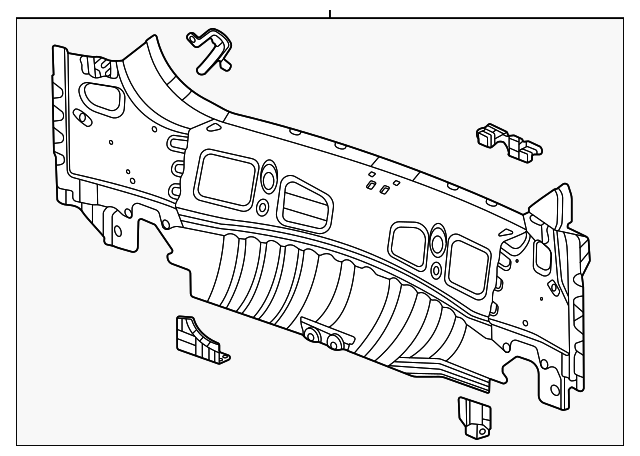 2024-2026 Chevrolet Trax Rear Body Panel 60007703 GM | GMPartsDirect.com