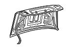 3W4Z5440110AA - Body: Trunk Lid for Lincoln: LS Image