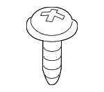 N90985501 - Body: License Bracket Screw for Audi Image