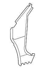 610230E040 - Body: Inner Hinge Pillar for Toyota: Highlander Image