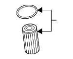 6L115562B - Engine: Oil Filter for Audi Image