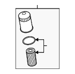 6L115401B - Engine: Engine Oil Filter Housing for Audi Image