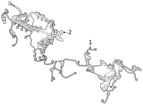 Wiring Harness for 2025 Acura ADX #0