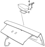 6806222 - : High Mount Lamp for Volvo: 850 Image